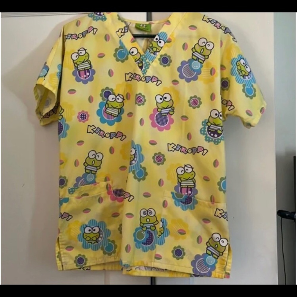 Sanrio scrub top